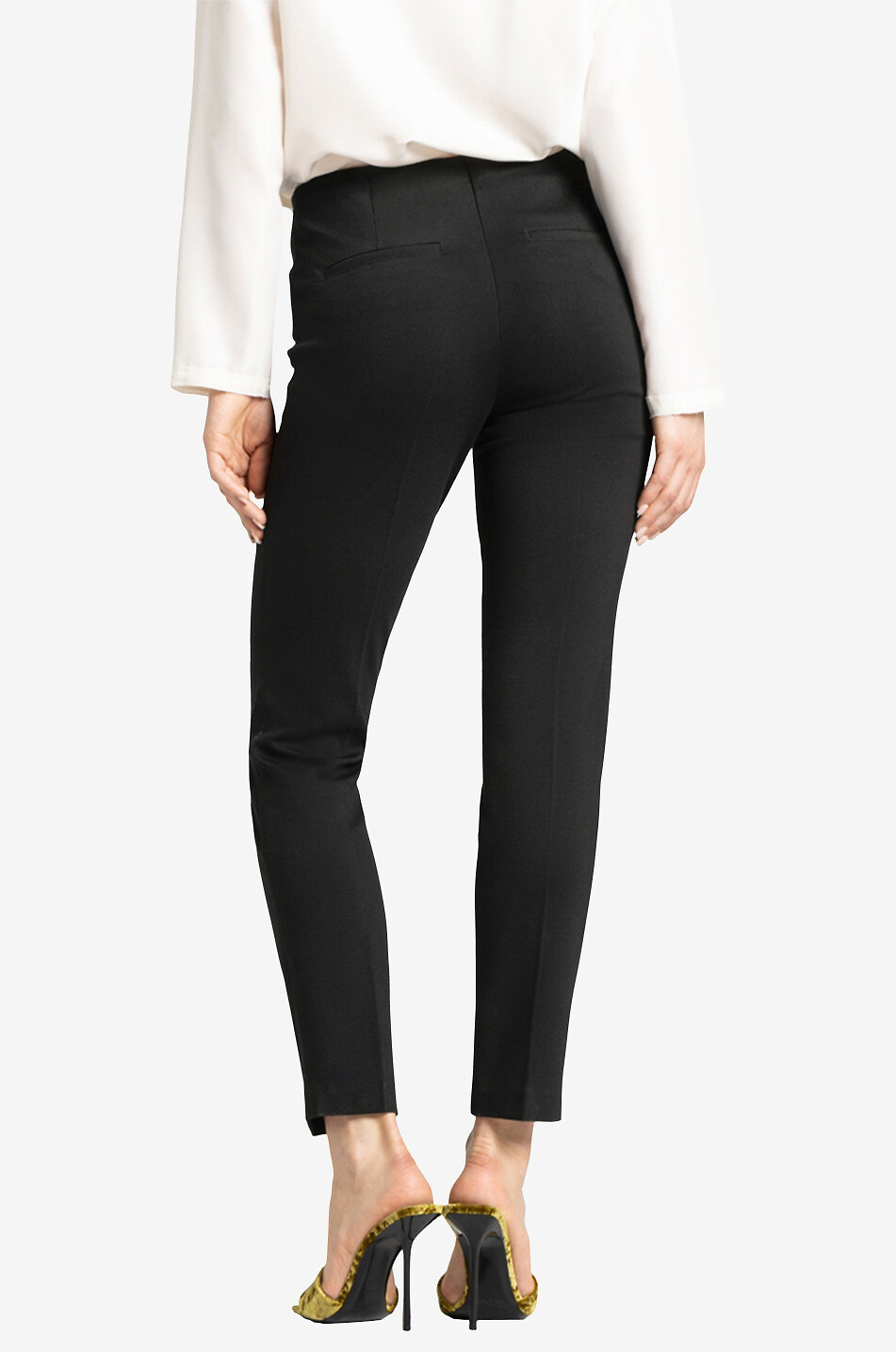 CAMBIO Ros slim-fit trousers Women BLACK 3