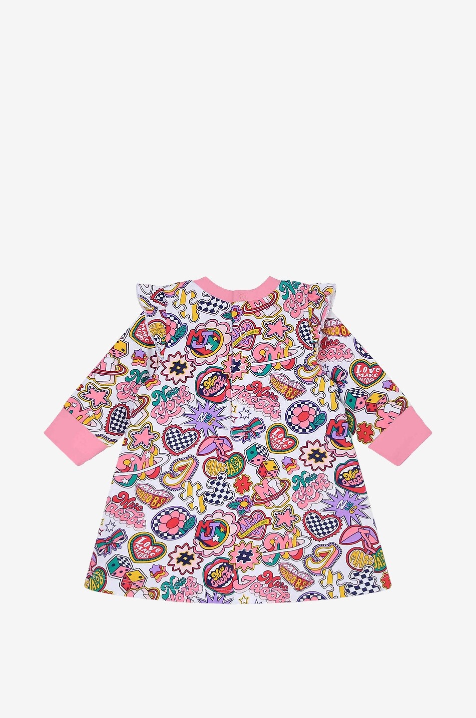Printed baby cotton dress