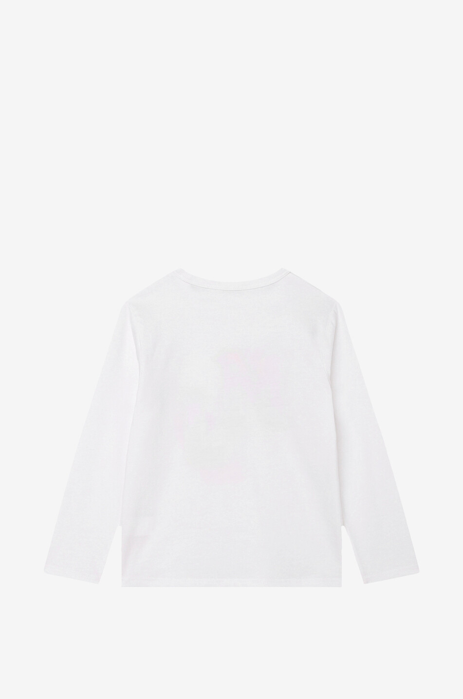 MARC JACOBS MJ Girls' cotton long-sleeved T-shirt Girl WHITE 2