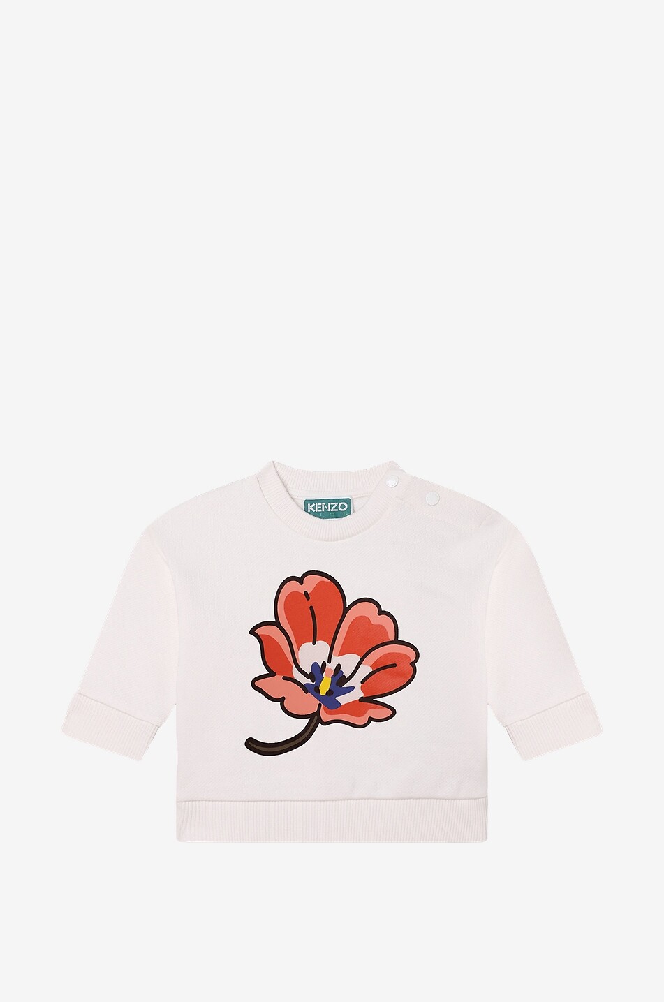 Ikebana Cartoon Flowers baby cotton outfit