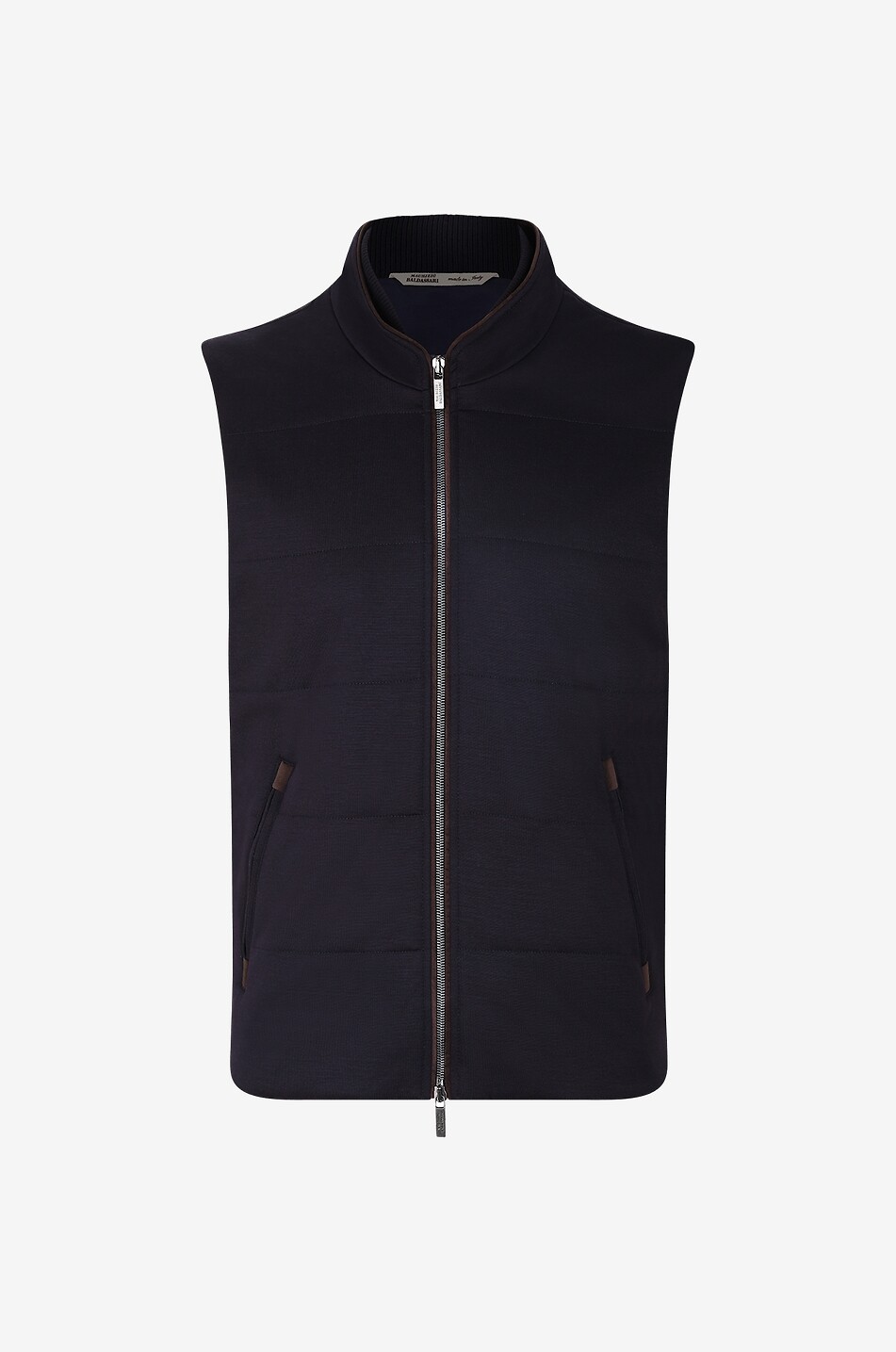 Lightweight quilted jersey vest with Thermore