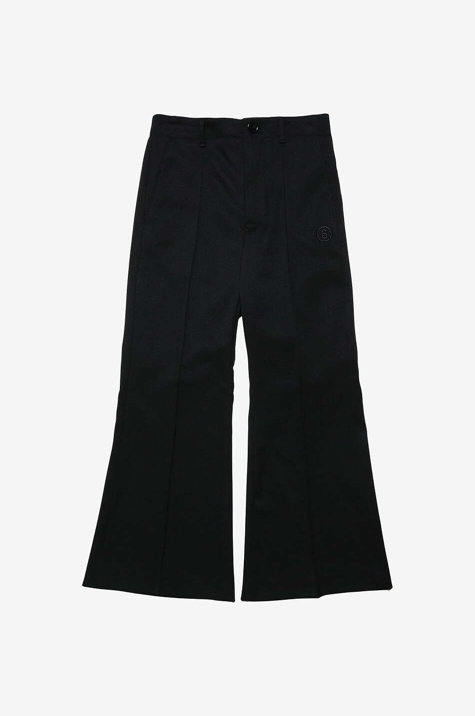 6 children's flared twill trousers