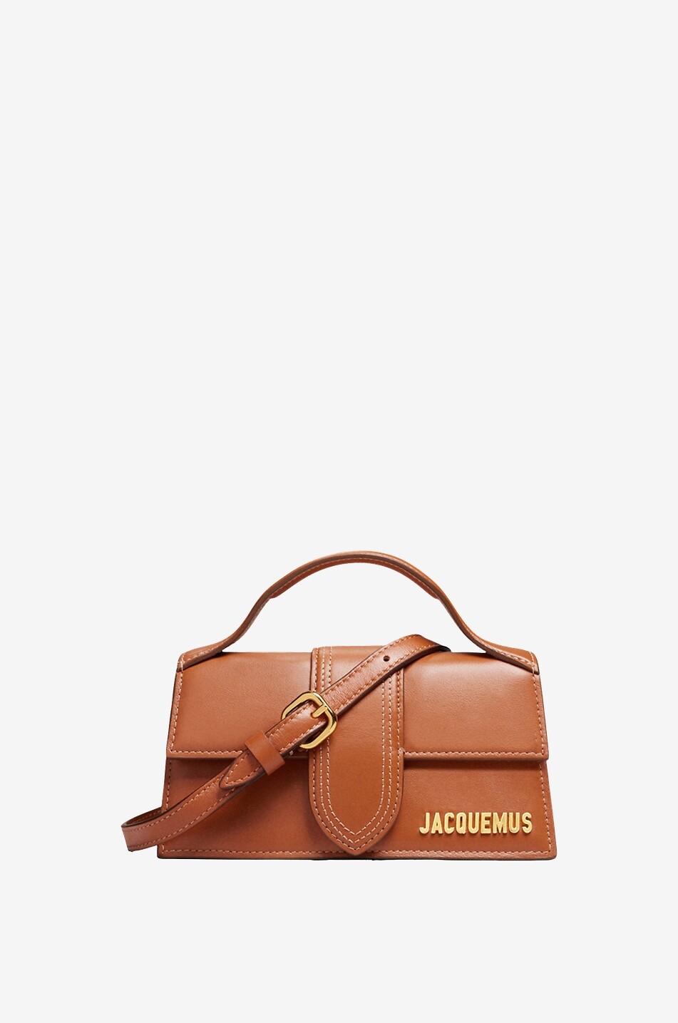 Sac porté épaule en cuir lisse Le Bambino