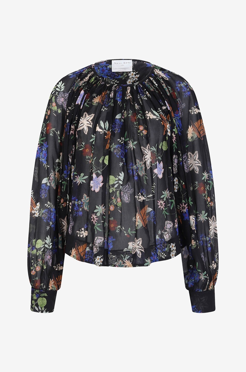 Langärmelige Bluse mit Print Belle de Jour