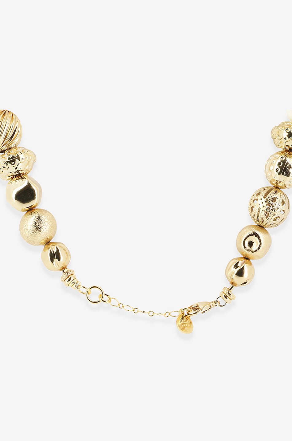 GAS BIJOUX Collier ras du cou en perles Palazzio Femme DORE 2