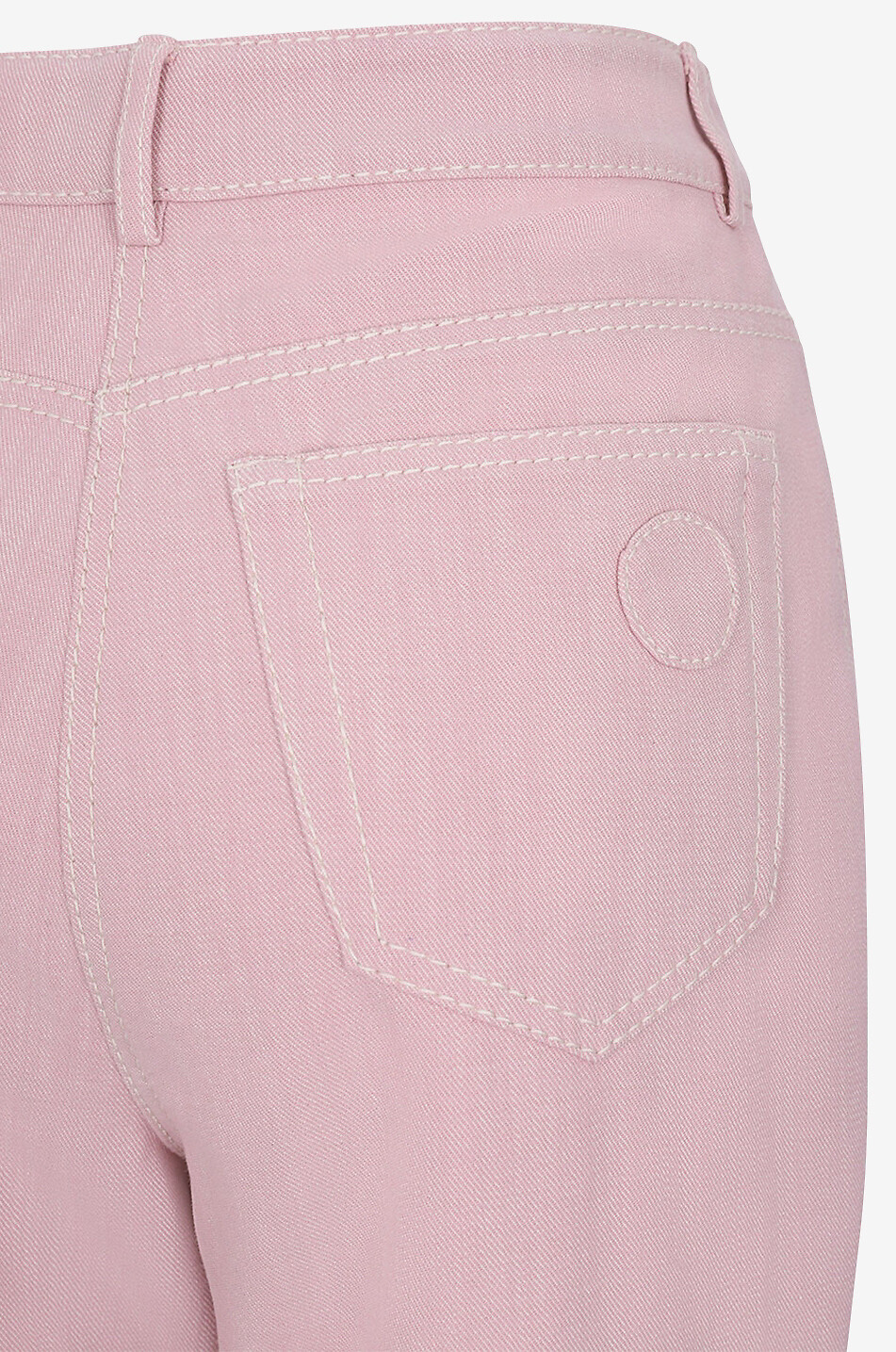 Bootcut-Jeans aus Baumwolle