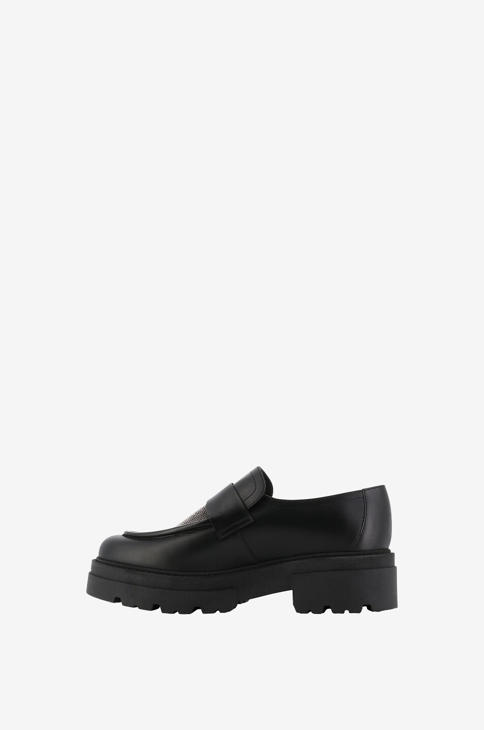 Mocassins Dolce & Gabbana City Trek En Cuir Noir Femme - Pointure 37.5, Occasion Très Bon état