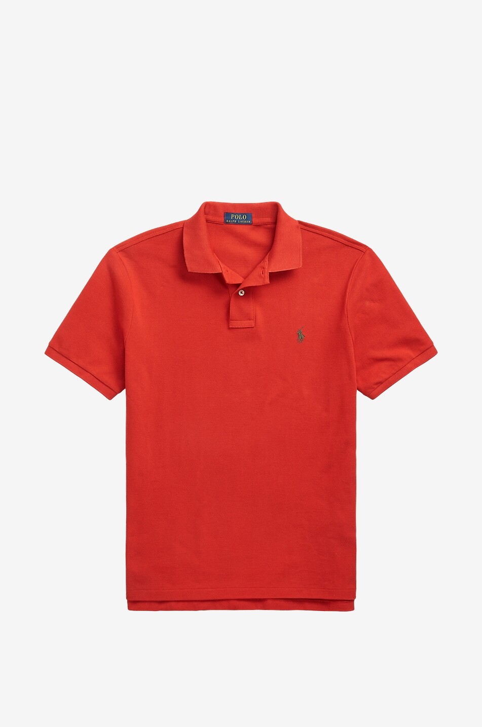 Mens orange ralph lauren polo shirt best sale