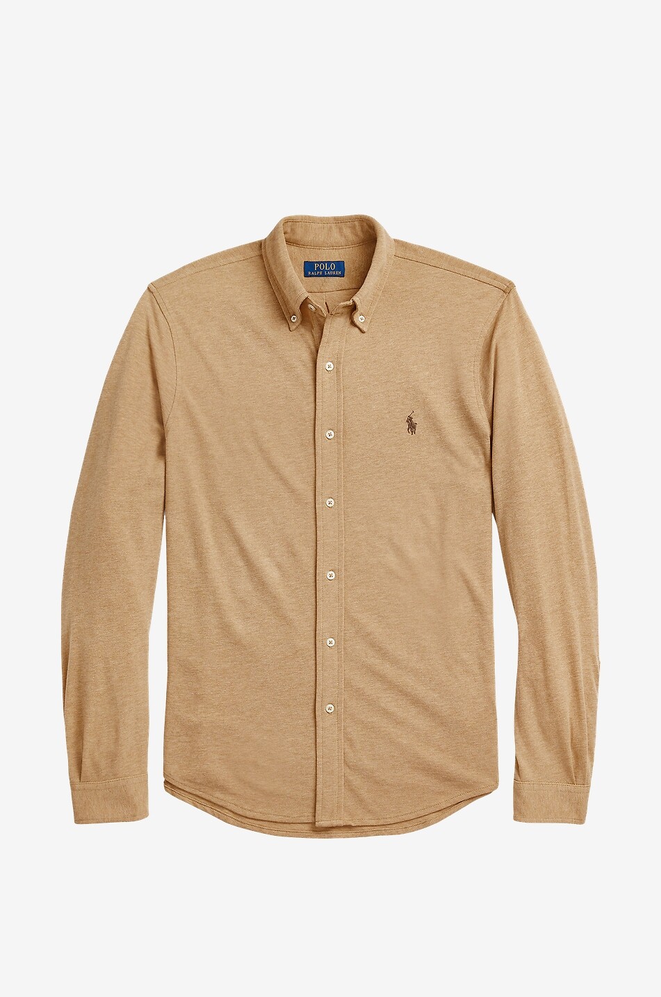 Featherweight cotton piqué shirt