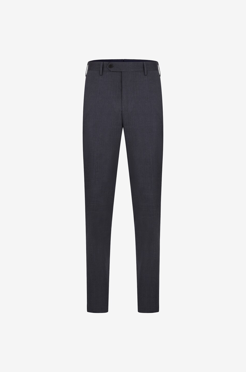 GERMANO Slim-Fit-Hose aus Wolle Super 100's Travel Herren MITTELGRAU 1