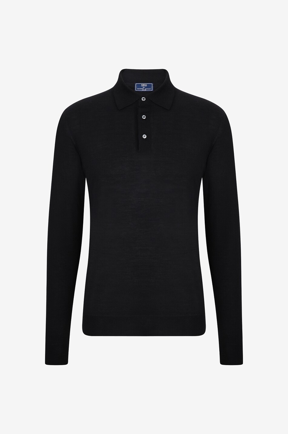 Polo en maille fine à manches longues Sportman