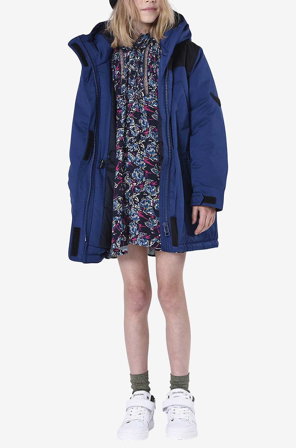 Robe fille en viscose London Sounds