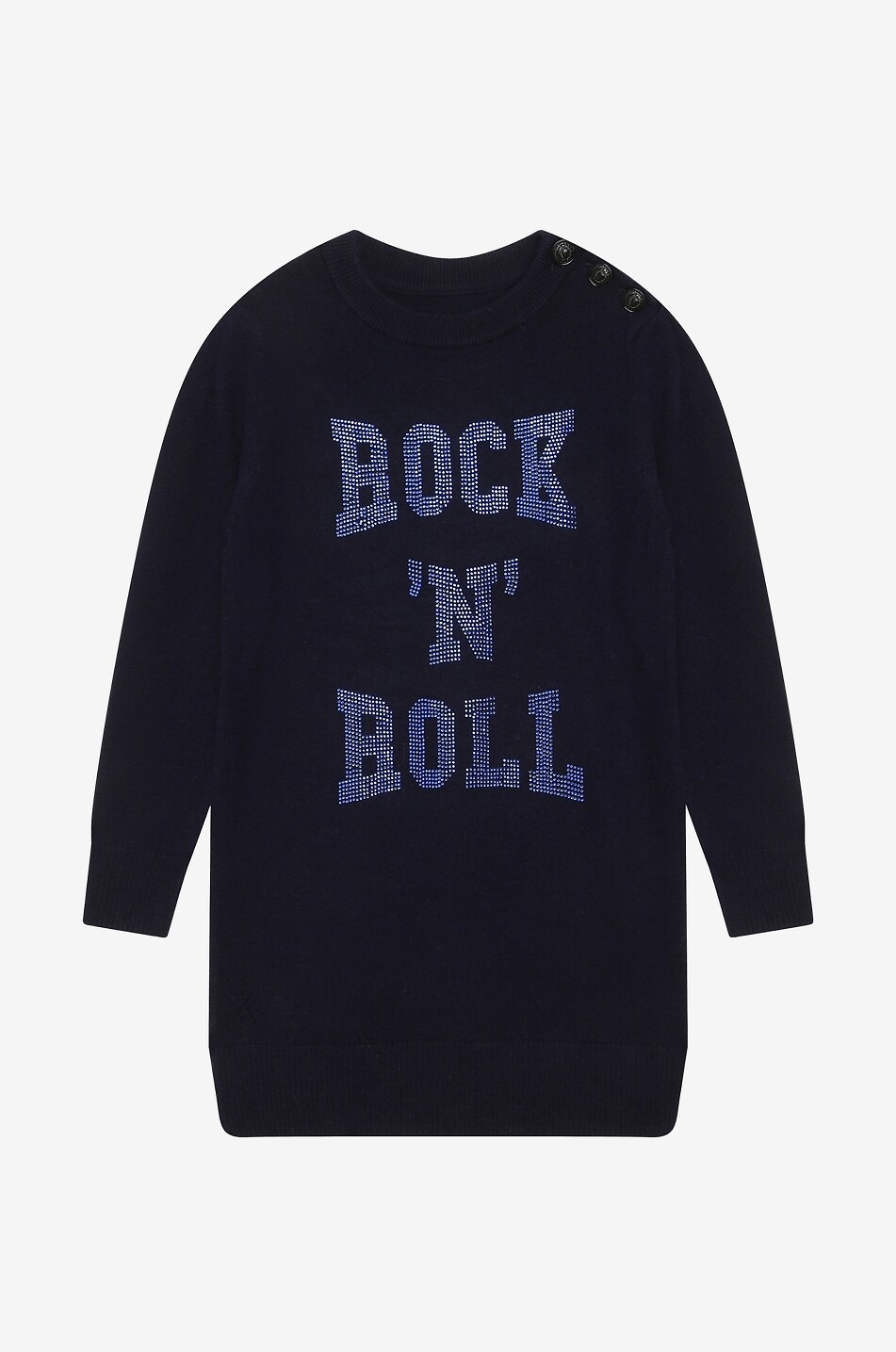 London Sounds girls' wool and cashmere jumper dress