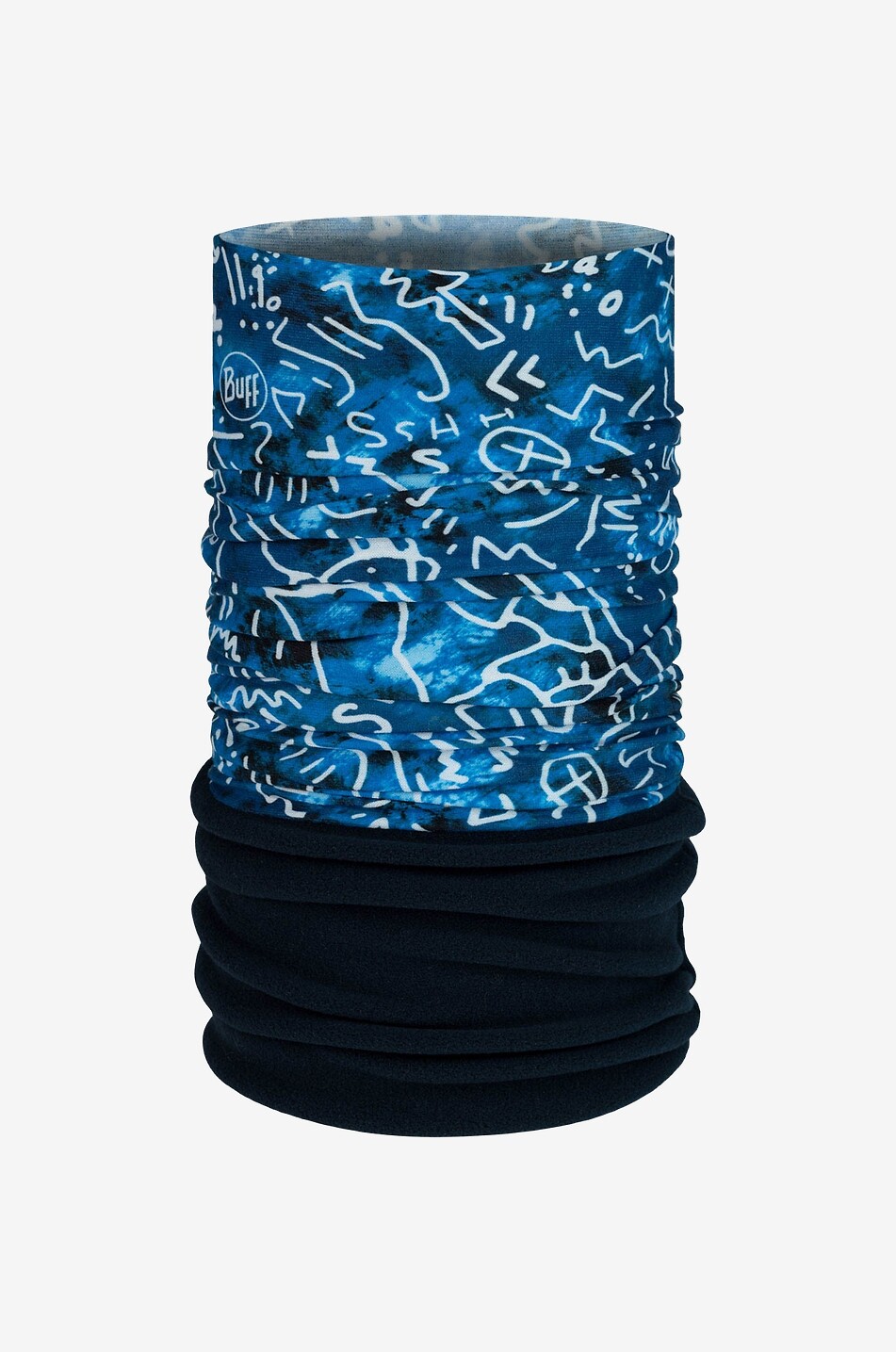 BUFF Polar Tivat Jr kids' ski neck warmer Unisex BLUE 1