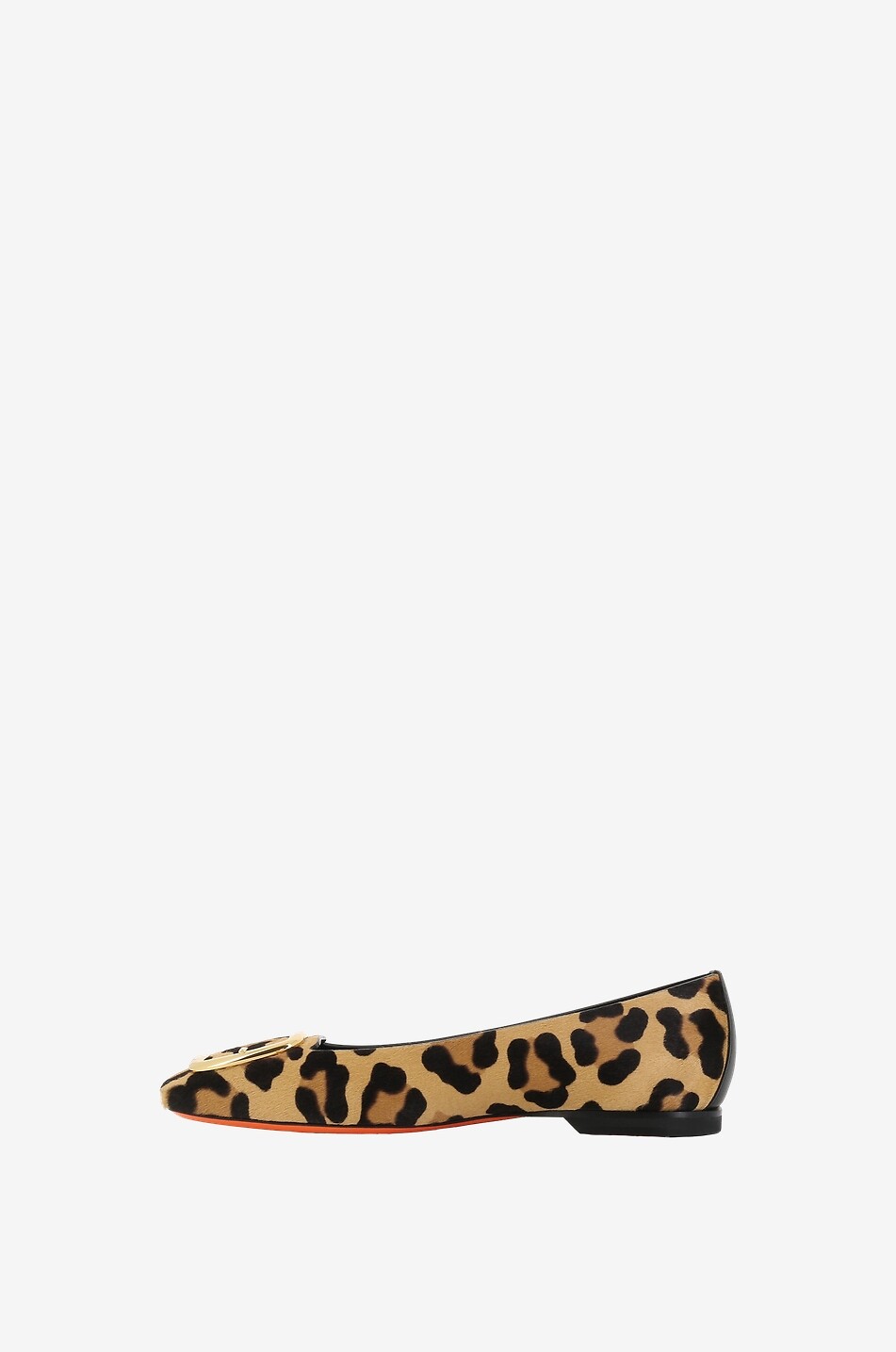 SANTONI Ballerines imprimées à bout carré et boucle Femme MULTICOLORE 3