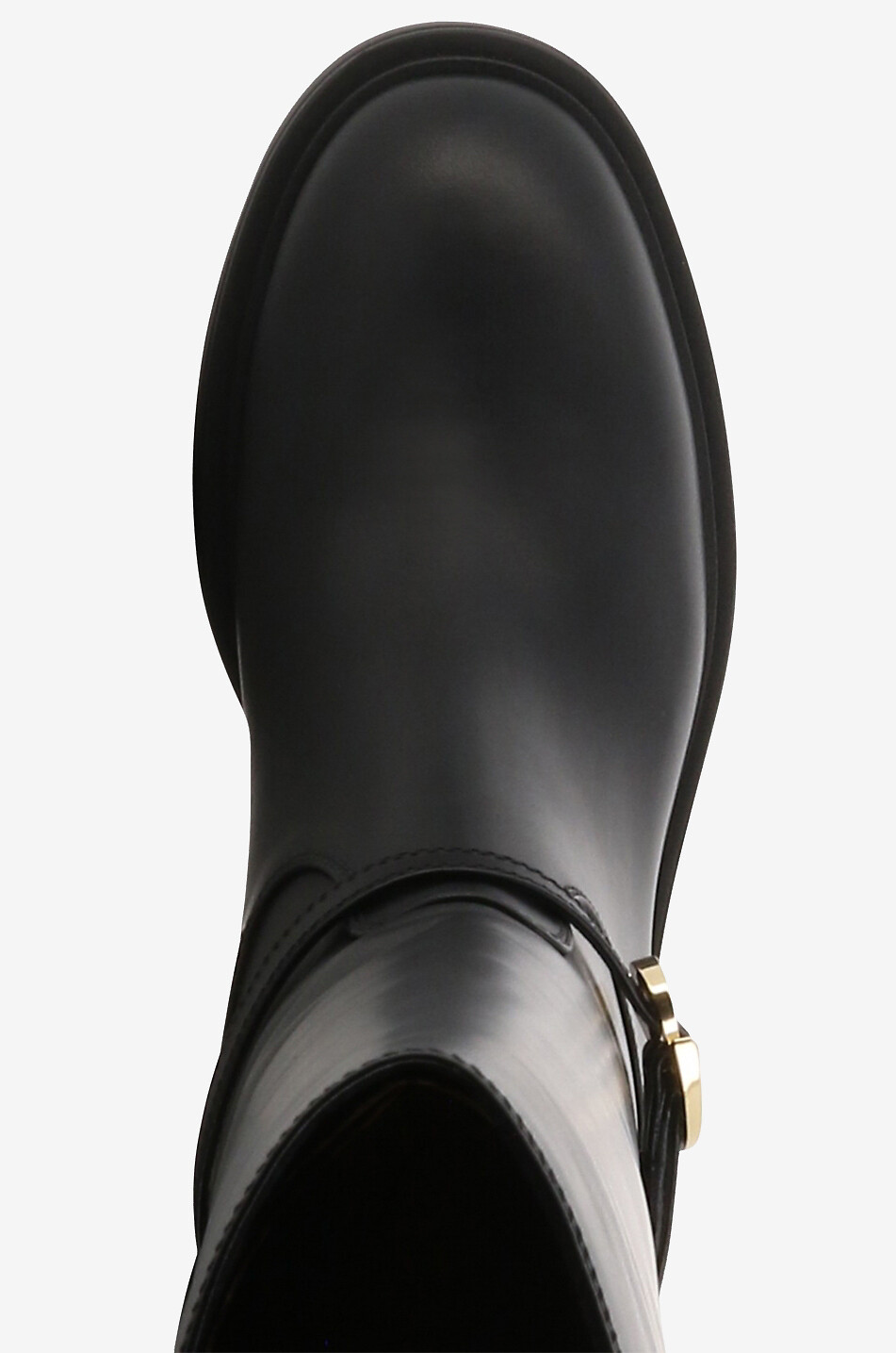 GIANVITO ROSSI Bottes plates esprit équestre Ribbon Cavalier 20 Femme NOIR 5