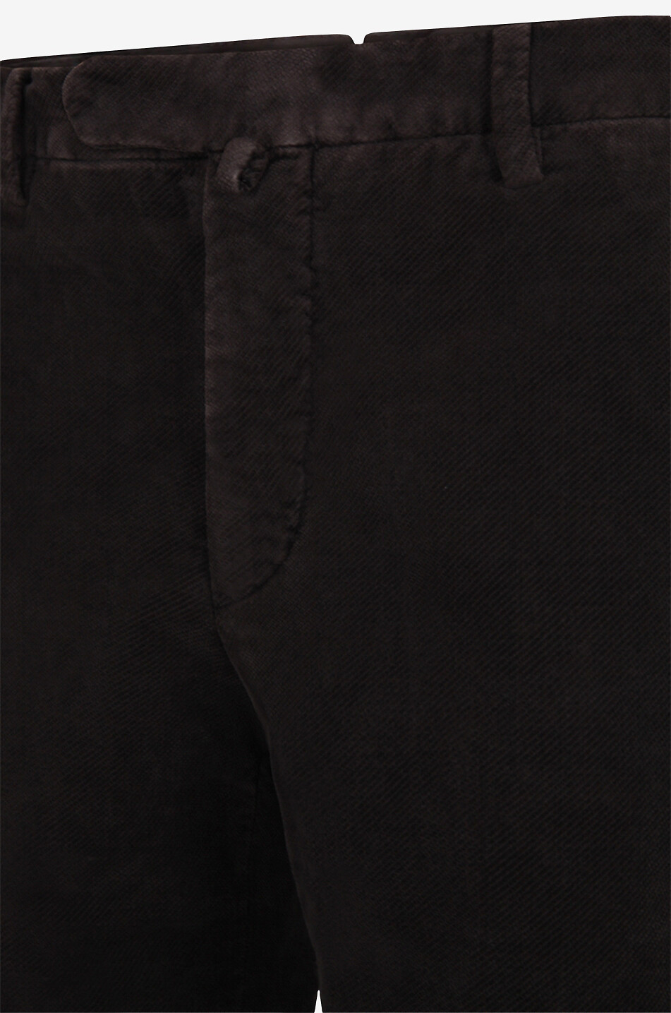 B SETTECENTO Cotton slim fit chino trousers trousers Men DARK BROWN 3