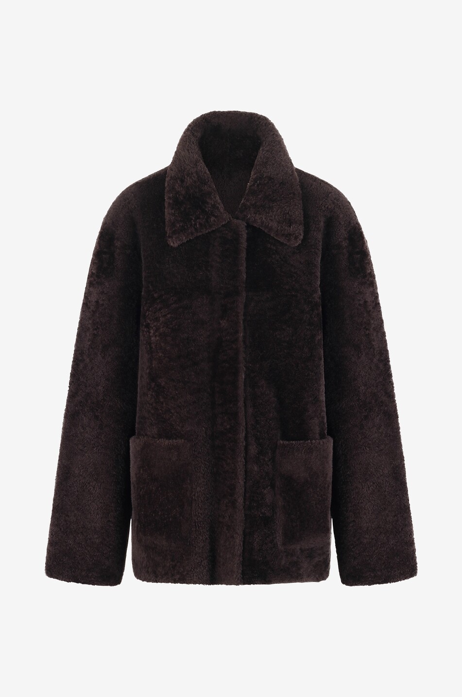 Wendbarer Parka aus Shearling Napoli Merinillo