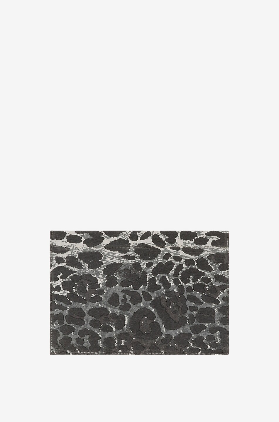 Trousse en coton motif chevrons