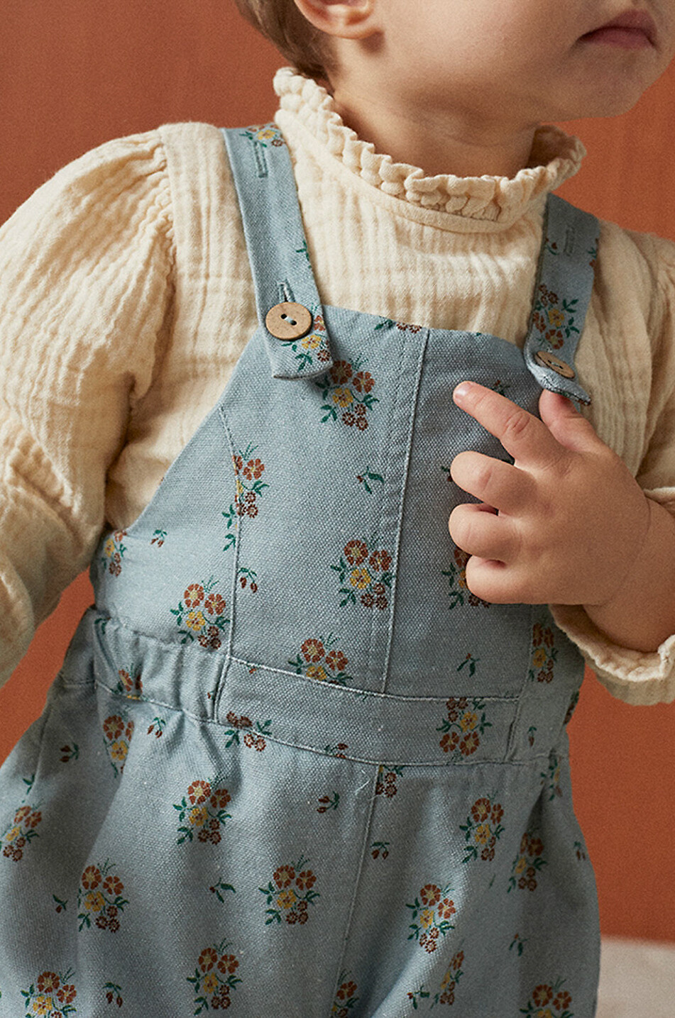 Julieta cotton baby girl blouse