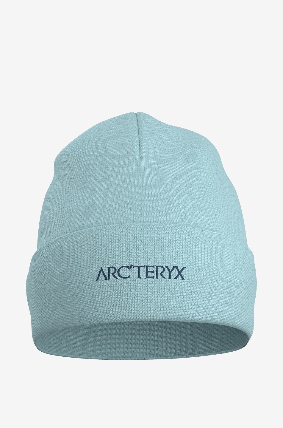 ARC'TERYX Word Toque logo adorned beanie Women LIGHT BLUE 1