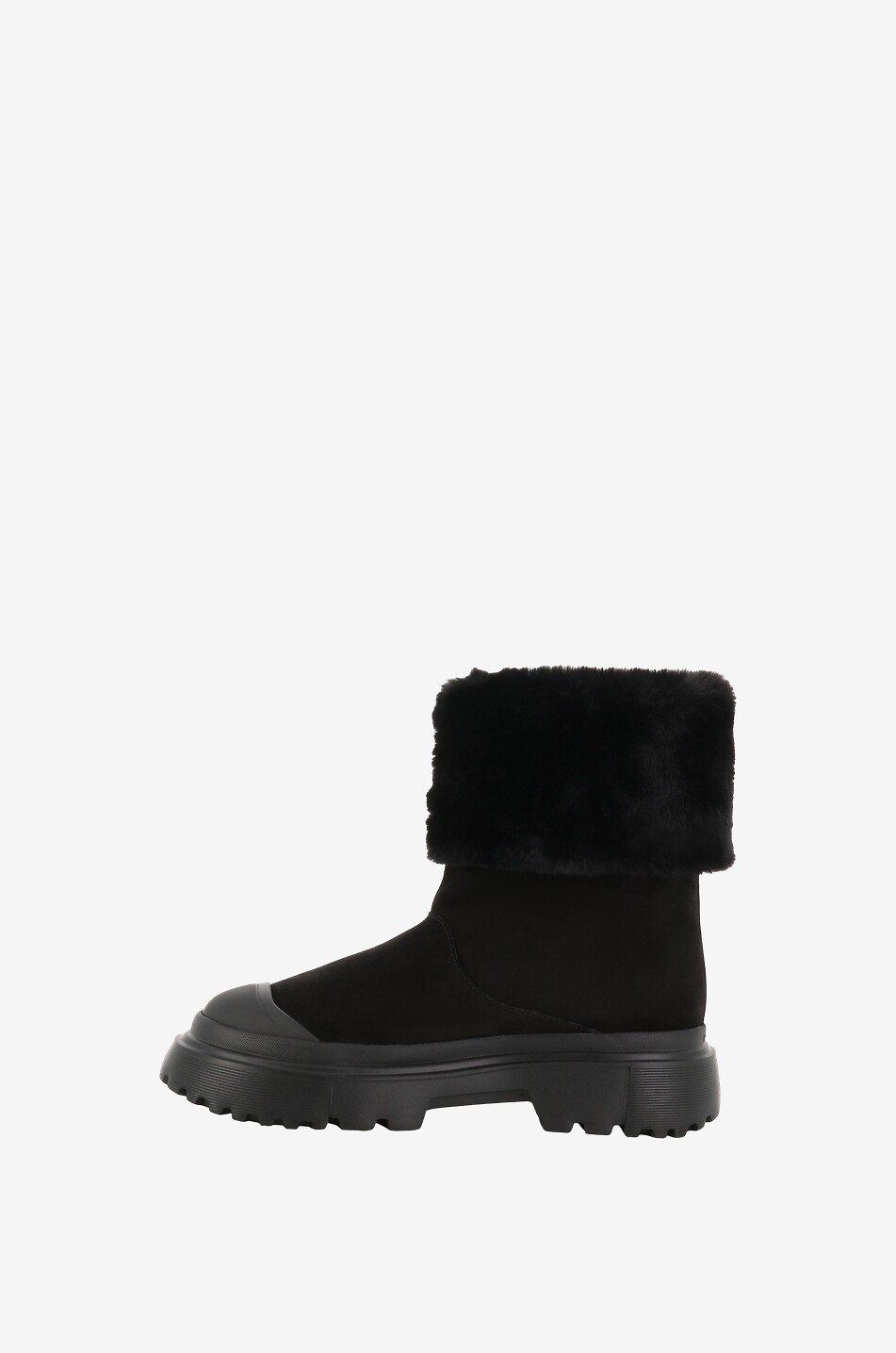 HOGAN Warme Stiefeletten mit Plüschfutter H619 Damen SCHWARZ 3