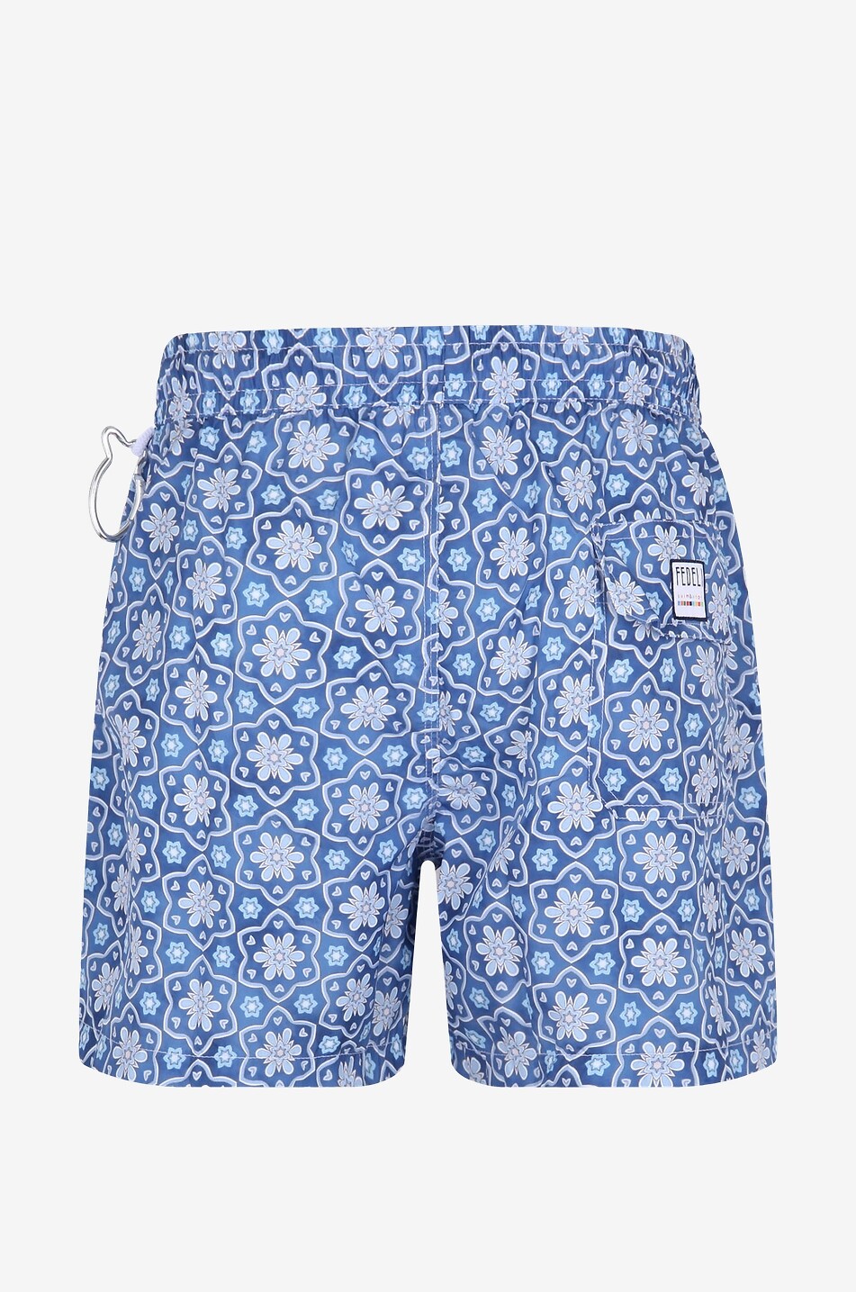 FEDELI Maillot de bain short Madeira Homme BLEU MOYEN 2