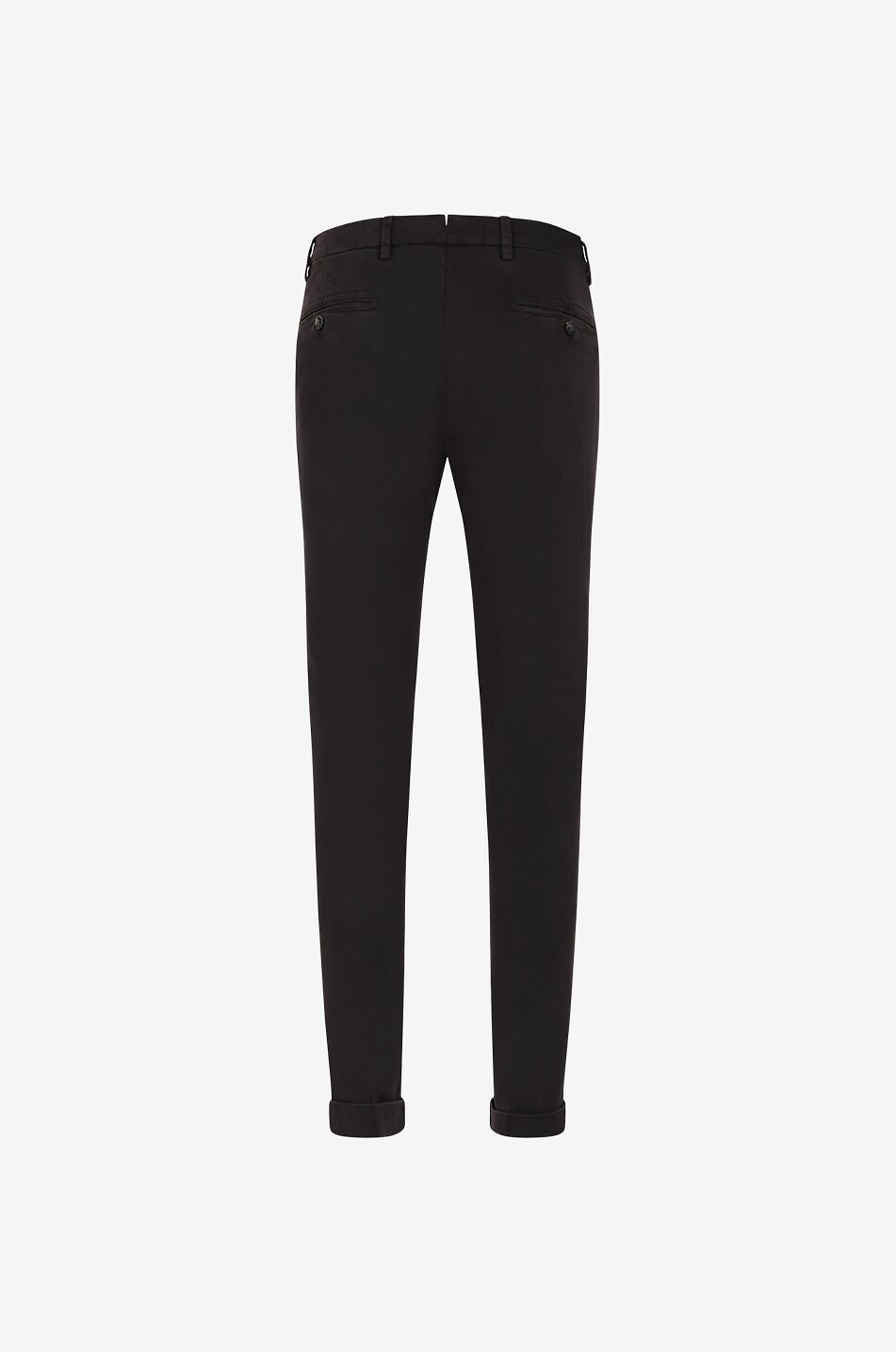 Cotton blend chino trousers