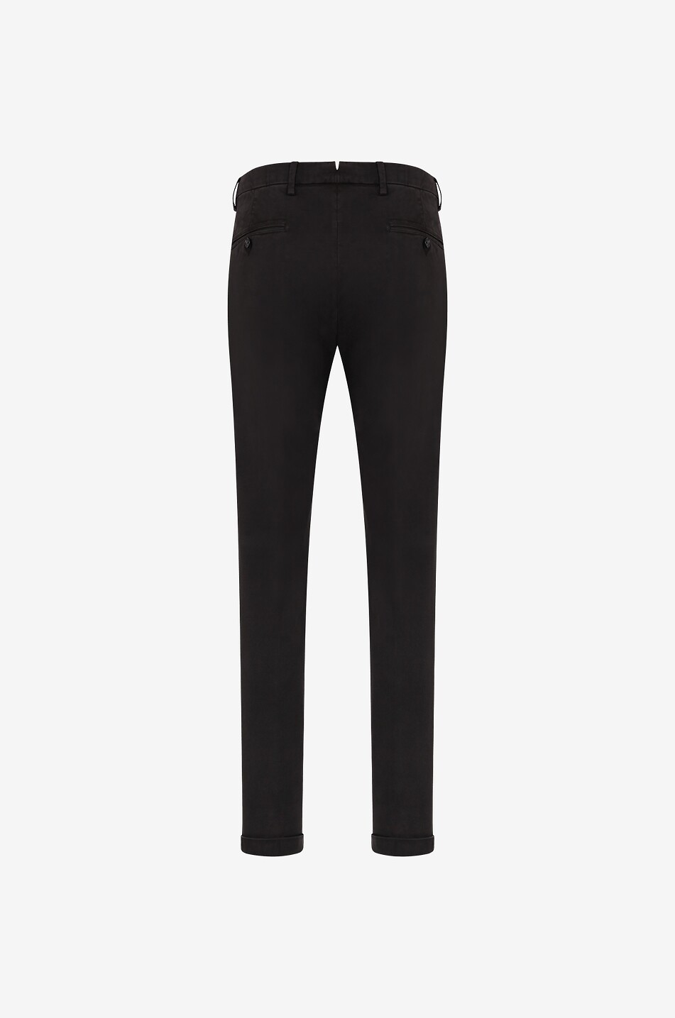 B SETTECENTO Slim-Fit-Chinohose Herren DUNKELBRAUN 2