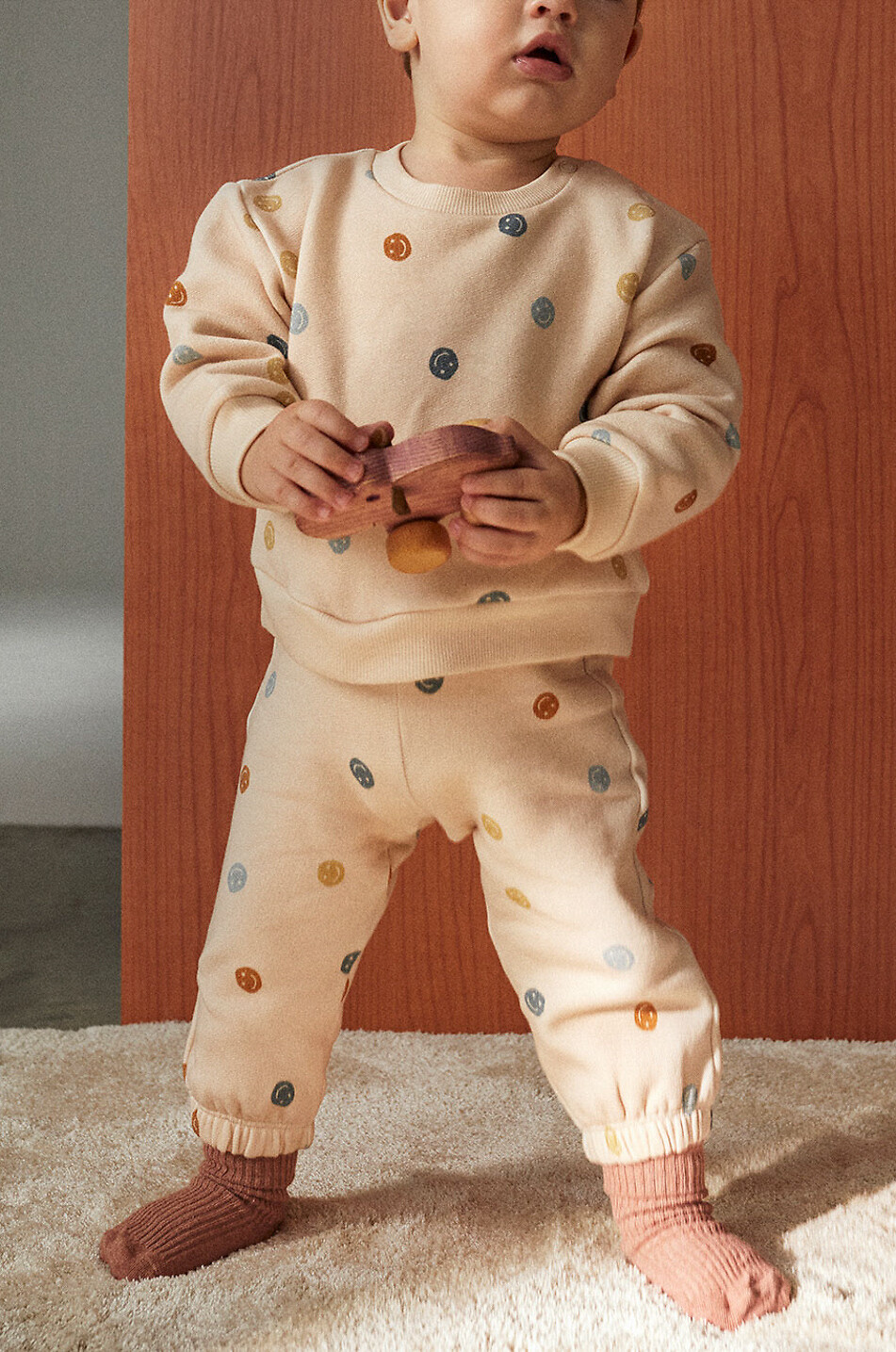 THE NEW SOCIETY Pantalon de jogging bébé Christy Bébé Beige clair 3