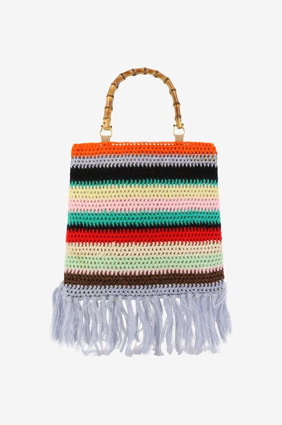Sac cabas en laine crochet
