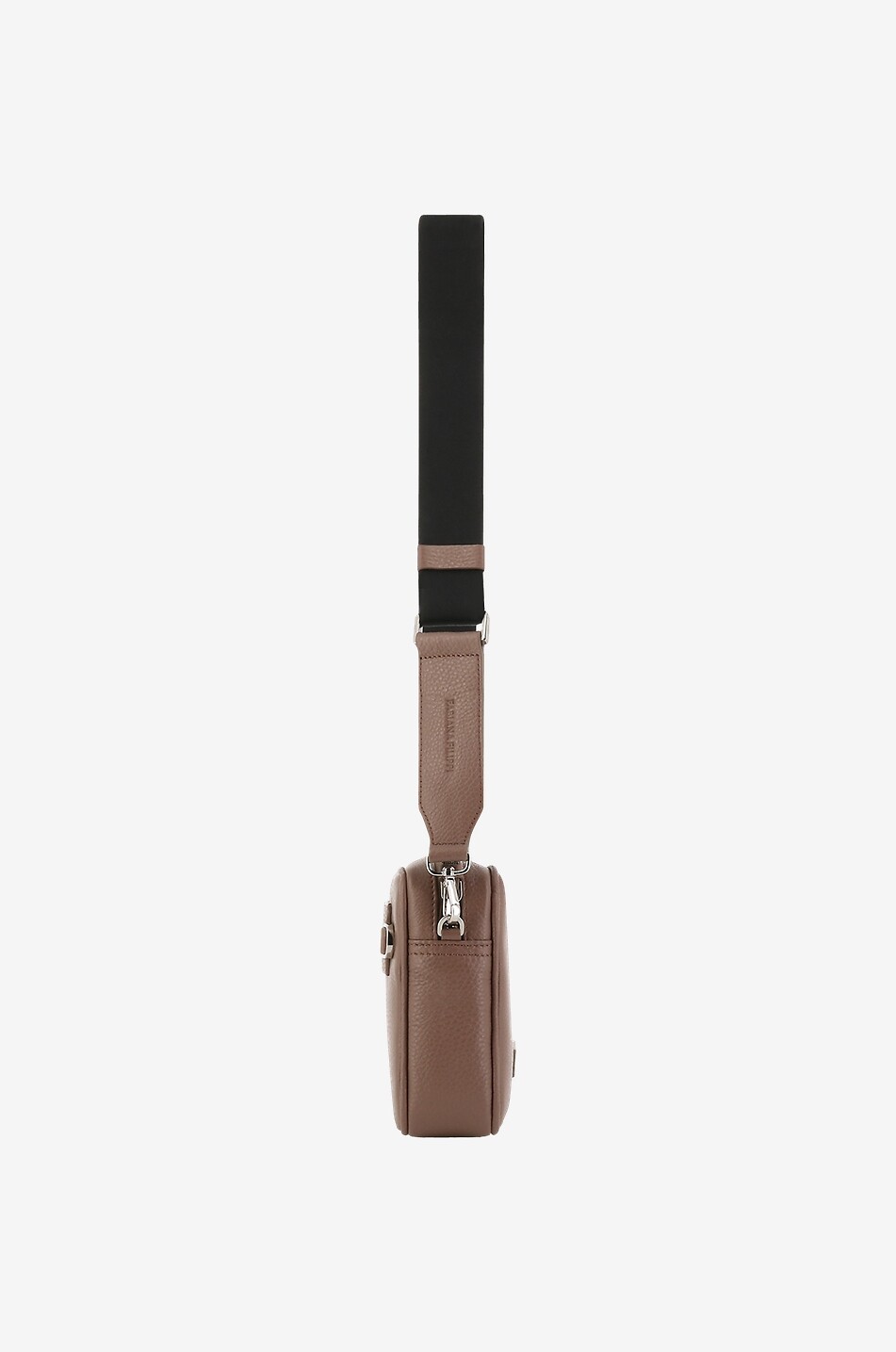 FABIANA FILIPPI Wandelbare Tasche aus genarbtem Leder Damen HELLBRAUN 4