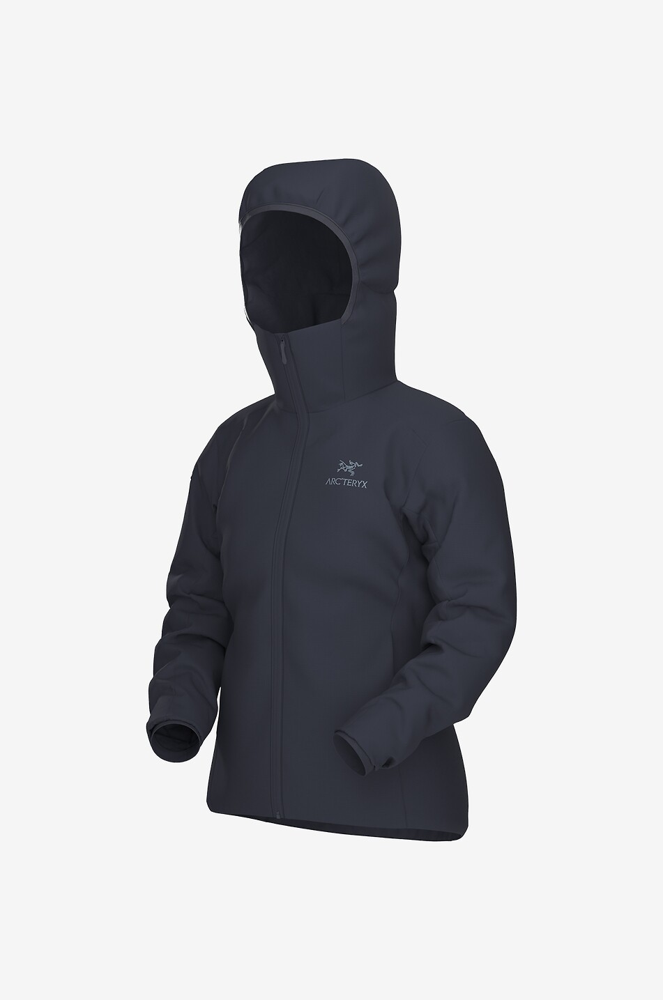 ARC'TERYX Veste à capuche déperlante et isolante Atom Hoody Femme BLEU FONCE 2