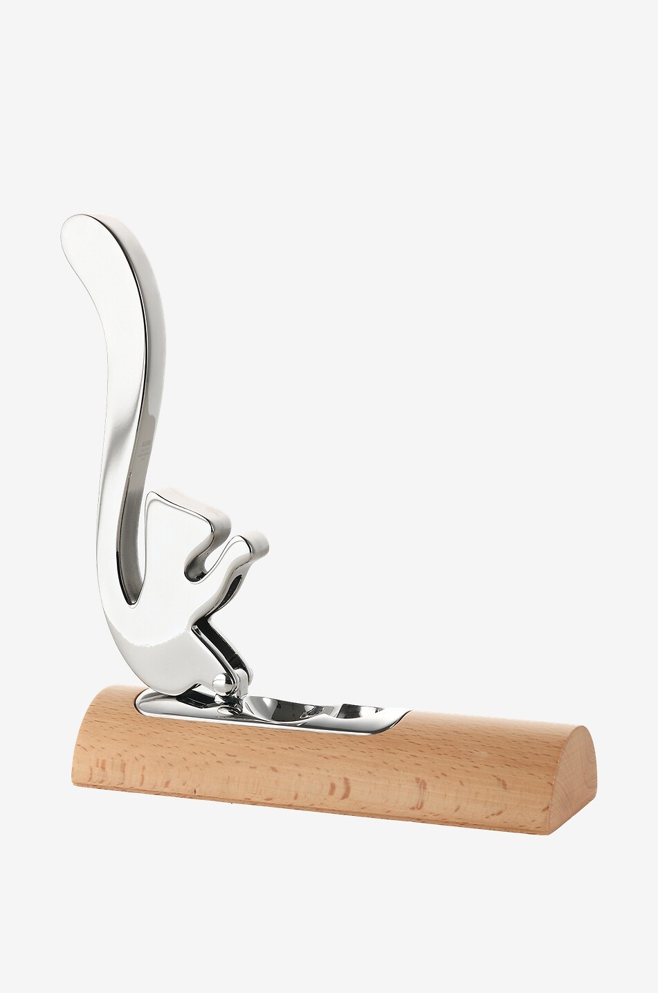ALESSI Casse-noisettes en bois et acier AB13 Scoiattolo Maison MULTICOLORE 1