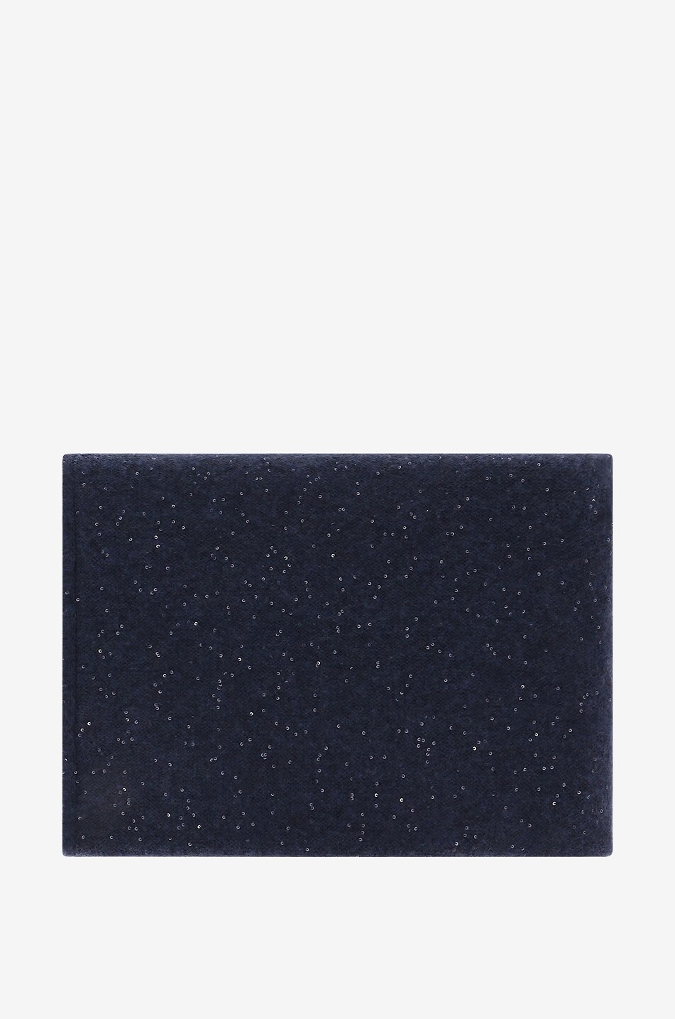 FABIANA FILIPPI Écharpe duveteuse en maille à sequins Femme Incolore 1