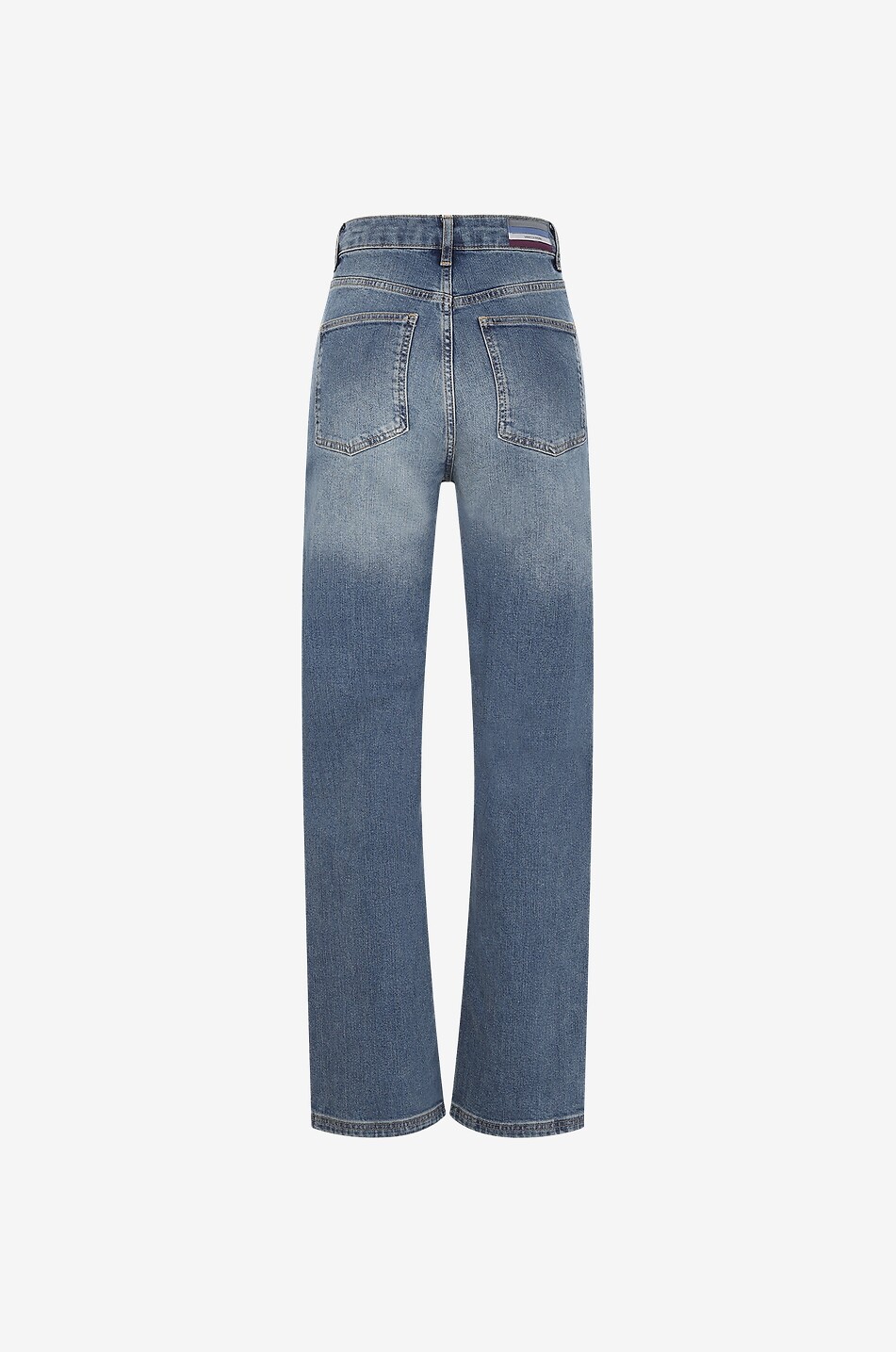 VANESSA BRUNO Schmale gerade Jeans mit hoher Taille Benito Damen BLAU 2