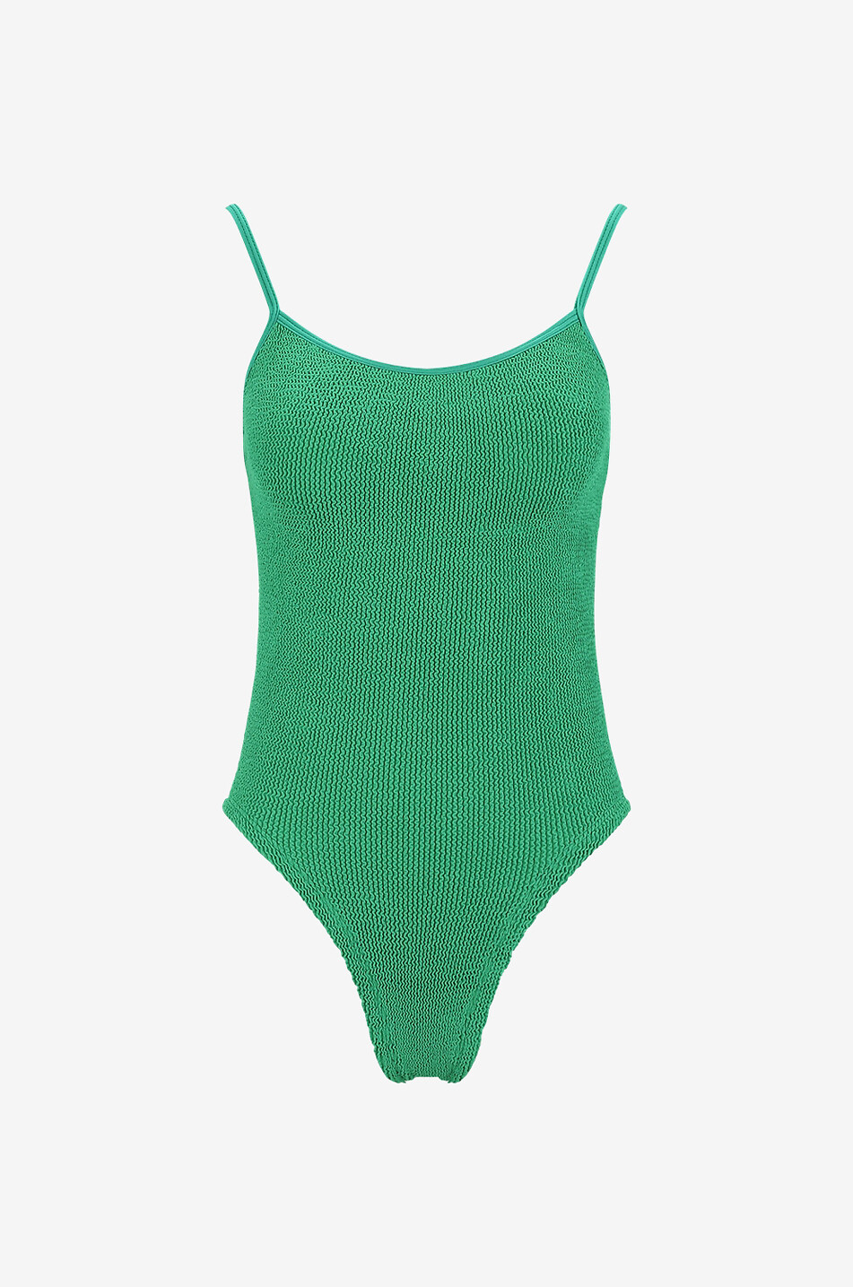 HUNZA G Maillot de bain à bretelles fines Pamela Femme VERT 1