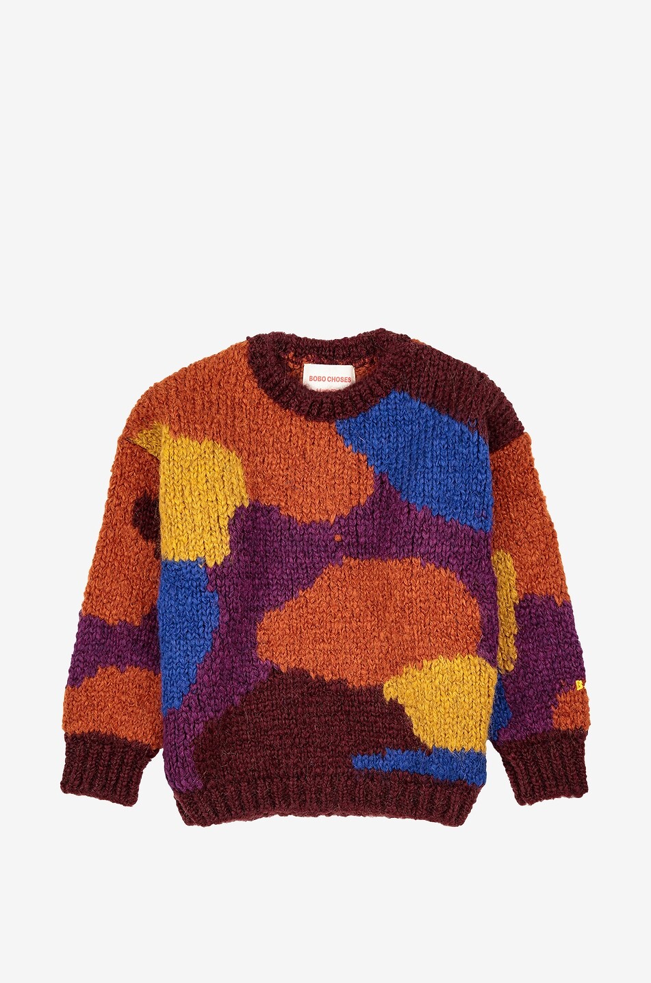 BOBO CHOSES Pull jacquard enfant Multicolor Intarsia Garçon MULTICOLORE 1