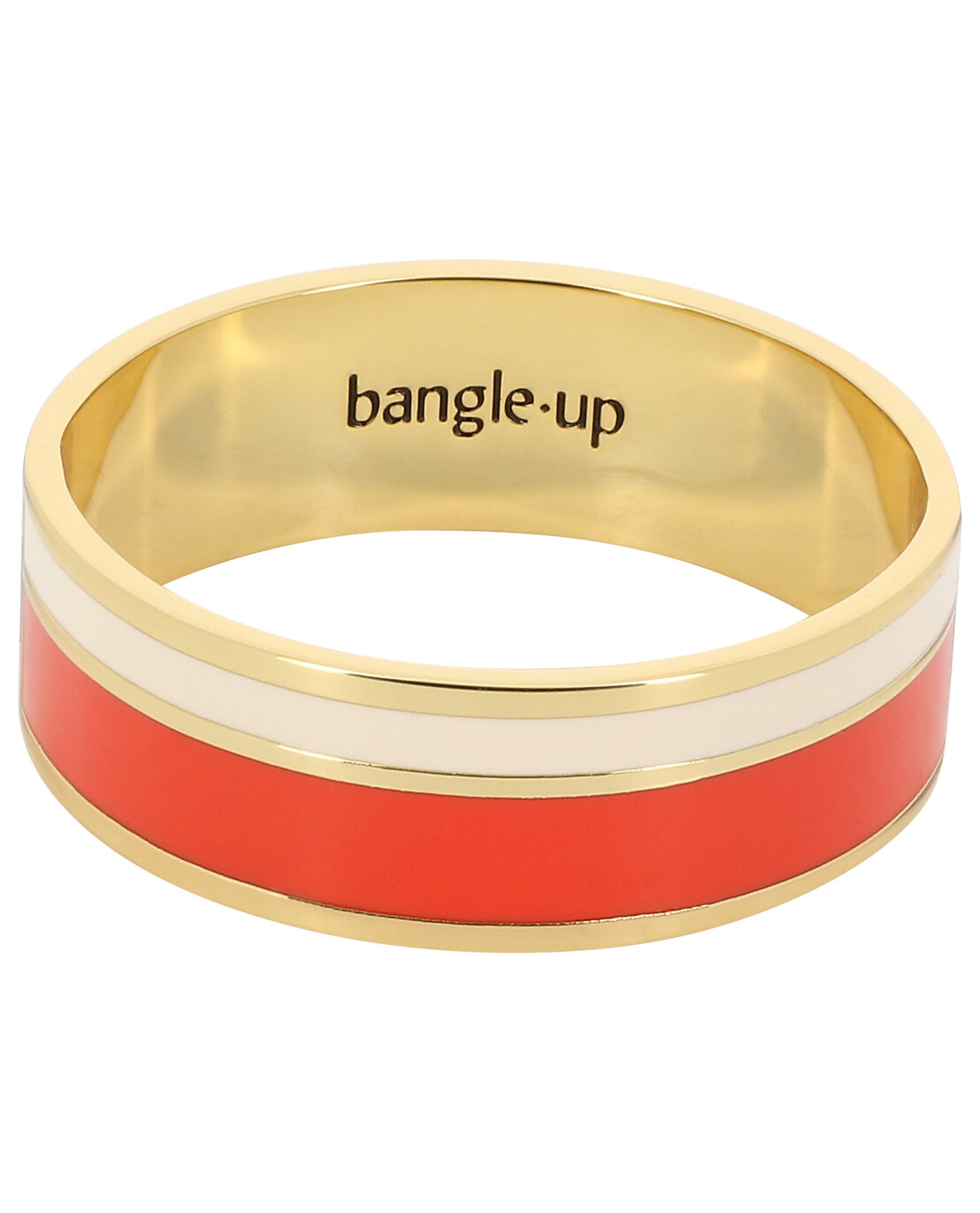 BANGLE UP Emaillierte Manschette Vaporetto 2 cm Damen ORANGE 1