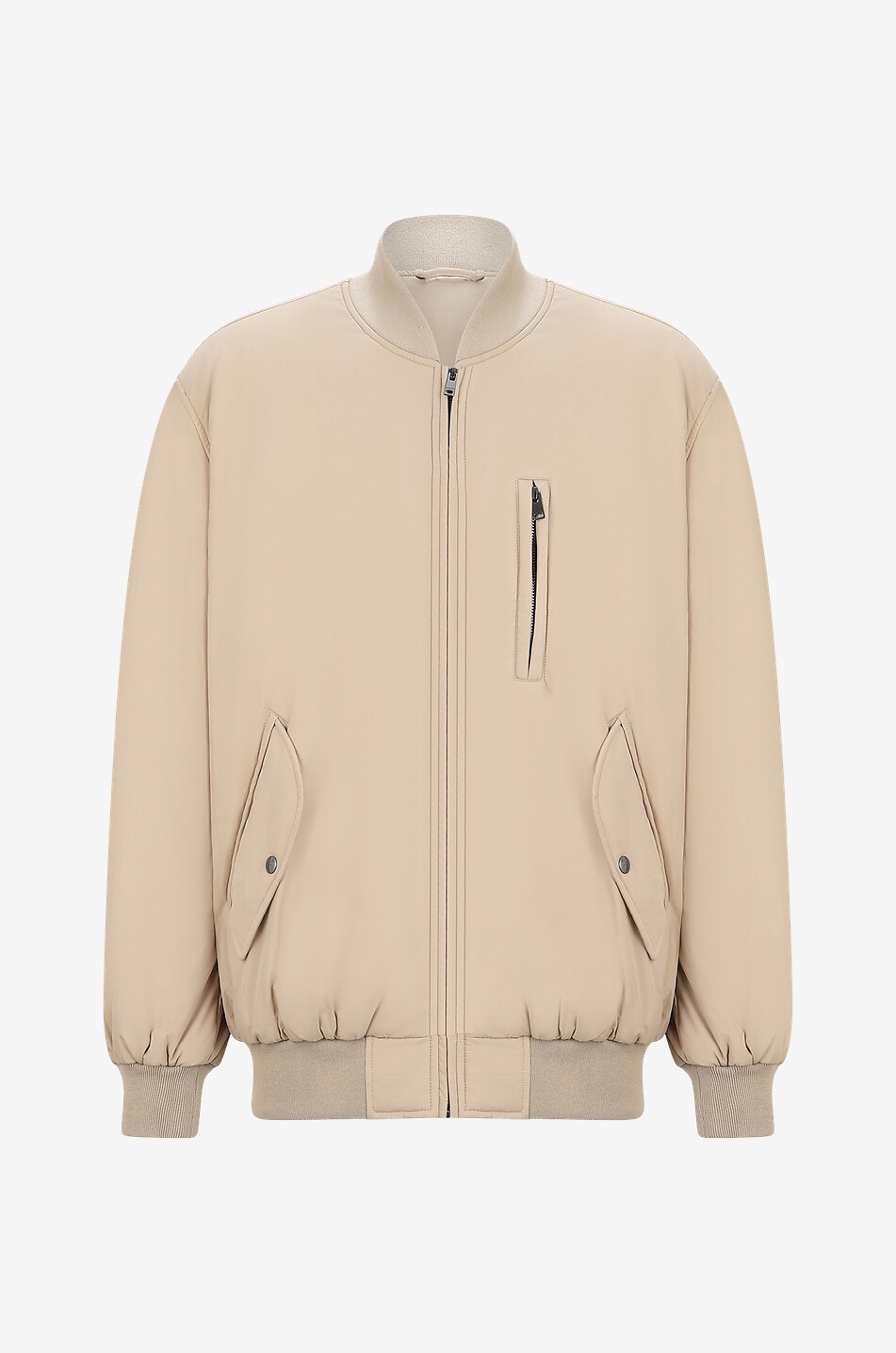 ISABEL MARANT Donny loose recycled fibre bomber jacket Men BEIGE 1