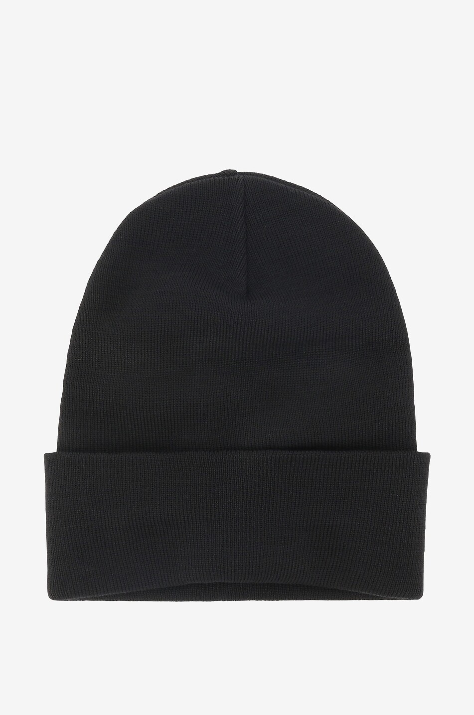 MONCLER GRENOBLE Moncler Grenoble patch adorned fine virgin wool beanie Men BLACK 2