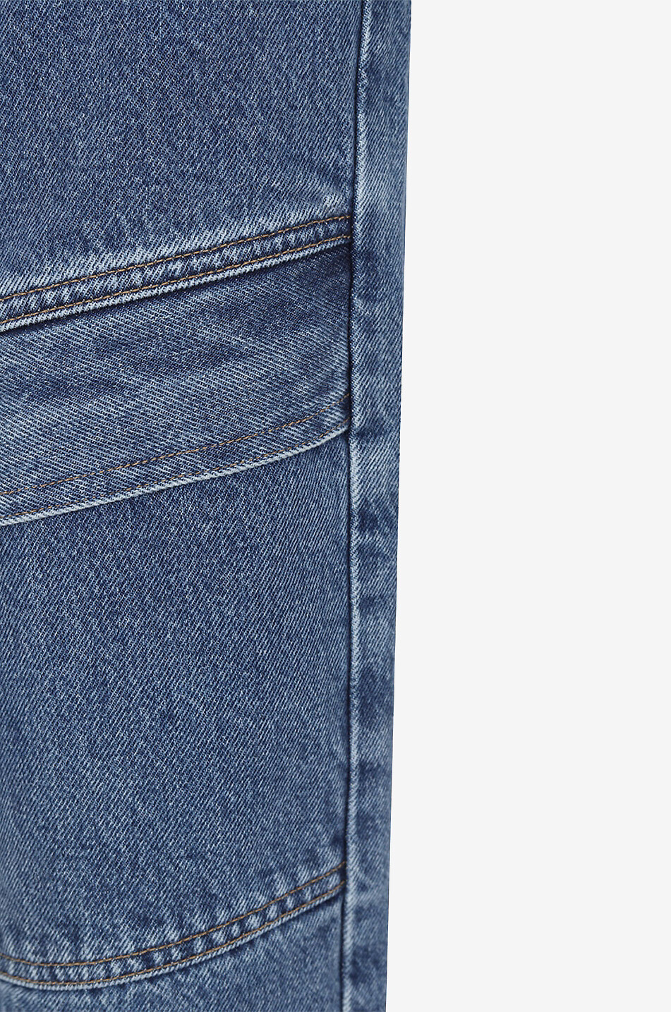 AGOLDE Cooper cotton straight leg cargo jeans Women DARK BLUE 3