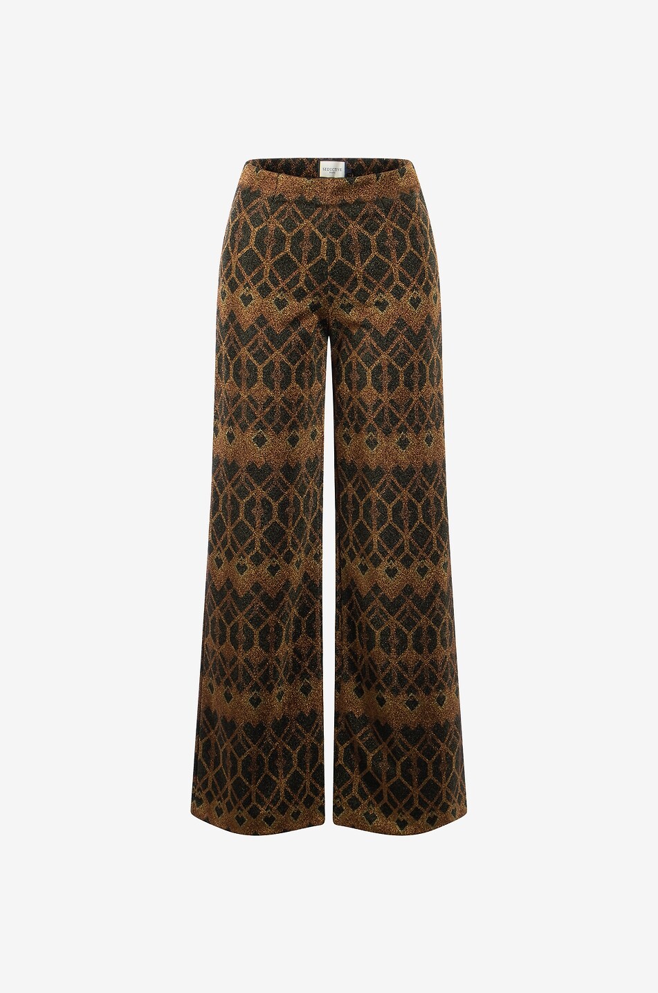 SEDUCTIVE Pantalon large en lurex géométrique Kimberly Femme MULTICOLORE 1