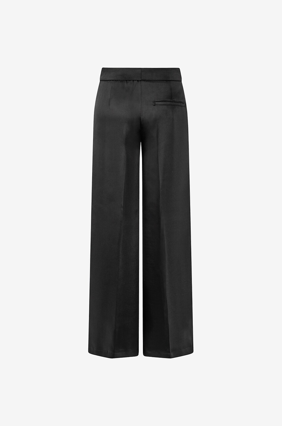 Pantalon large en satin Maya