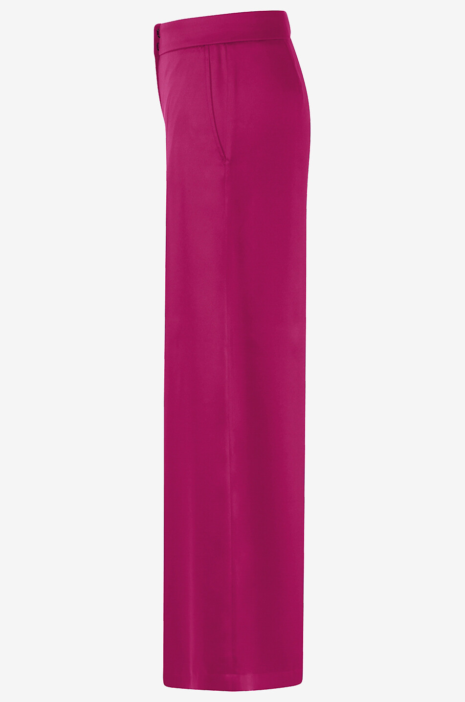 Maya wide-leg satin trousers