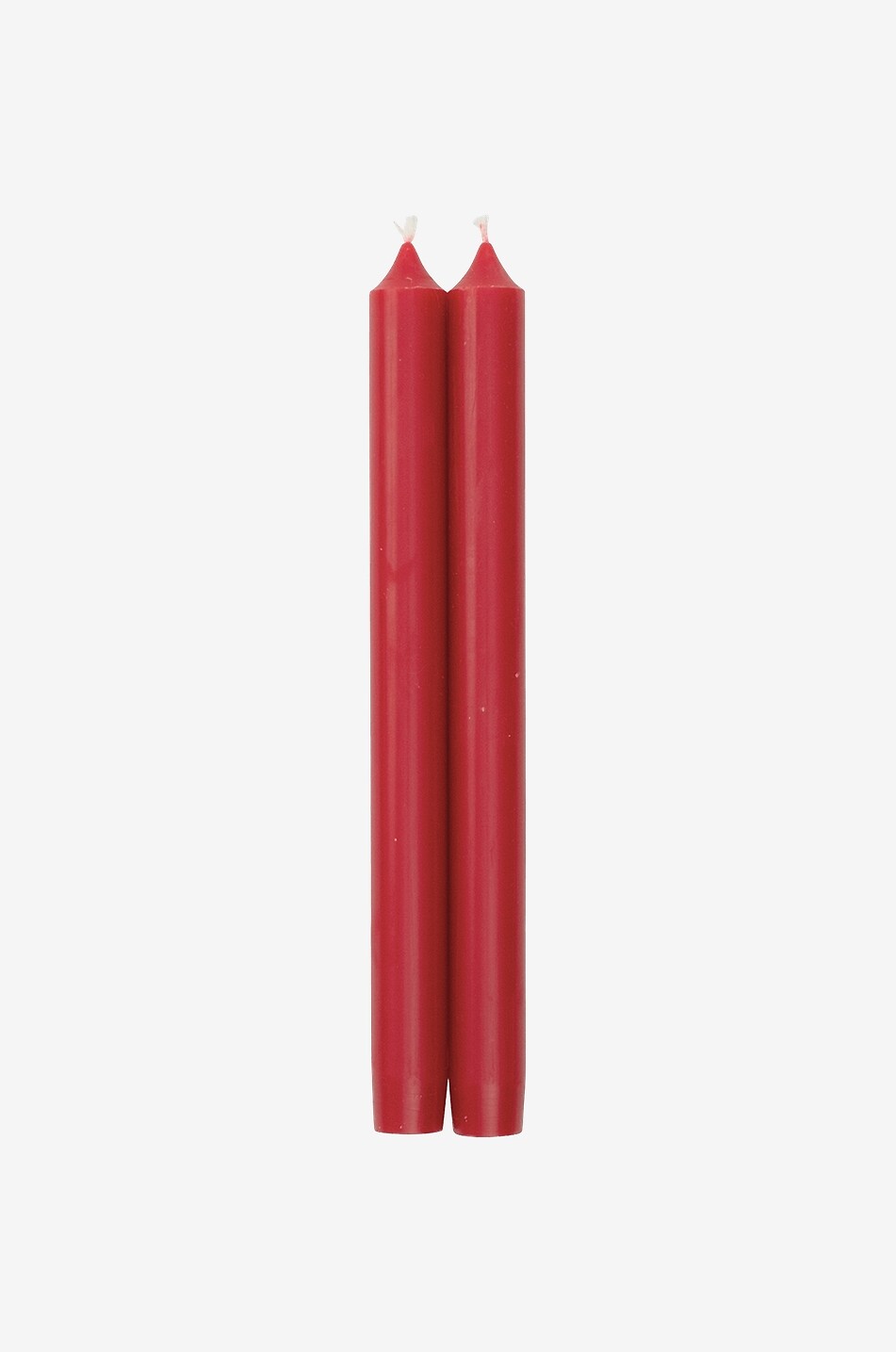 CASPARI Set mit 2 Spitzkerzen Red - 25 cm Haus ROT 1