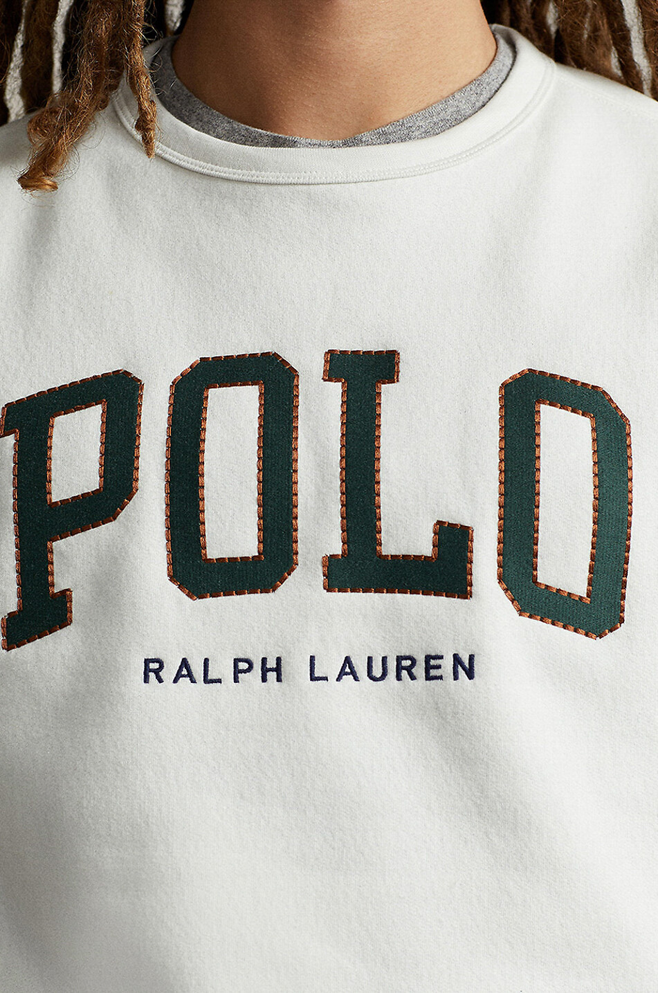 POLO RALPH LAUREN Rundhals-Sweatshirt The RL Fleece Herren WEISS 6