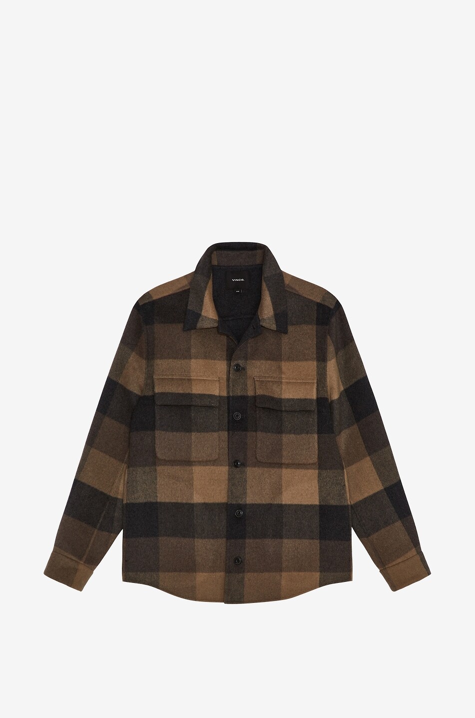 Langärmeliges Hemd Splitable Plaid