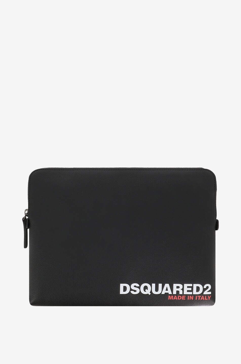 DSQUARED2 Porte-documents imprimé logo Bob Homme NOIR 1