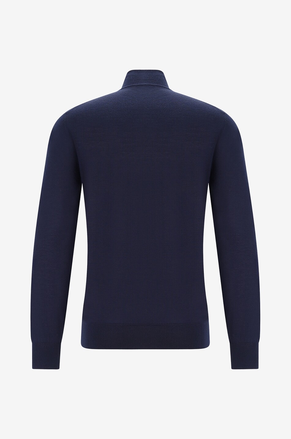 Feiner Pullover mit Stehkragen und Reissverschluss